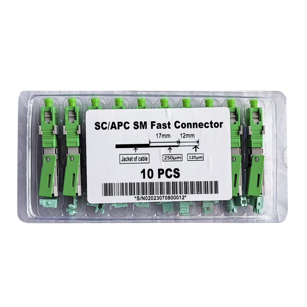 Conector Fiberco SC APC 10 und – FIBERCO